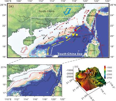 Provenance and paleoenvironmental significance of sediments in the Beipo seamount of the northern South China Sea during the last deglaciation